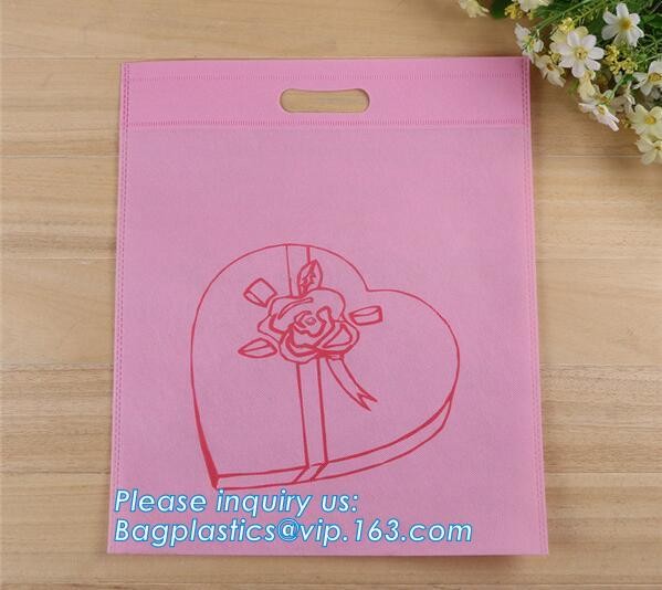 High quality promotion shopping bag printing logo recycle foldable gift non woven bag, logo printed reusable cheap shopp