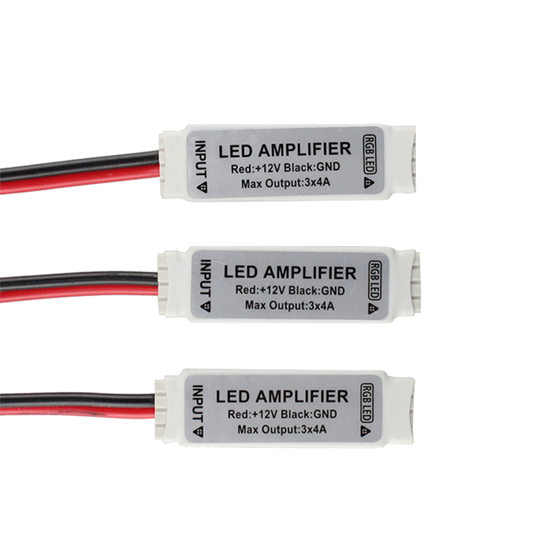 6A RGB LED Strip Amplifier 3 Channel Dimming Signal For Strip Lighting