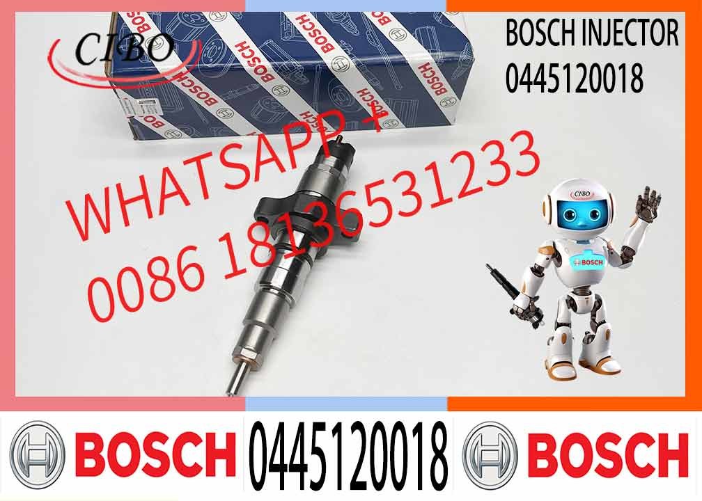 Diesel Fuel Injector Common Rail Injector Assembly 0445120018 For Ram Commins 5.9L