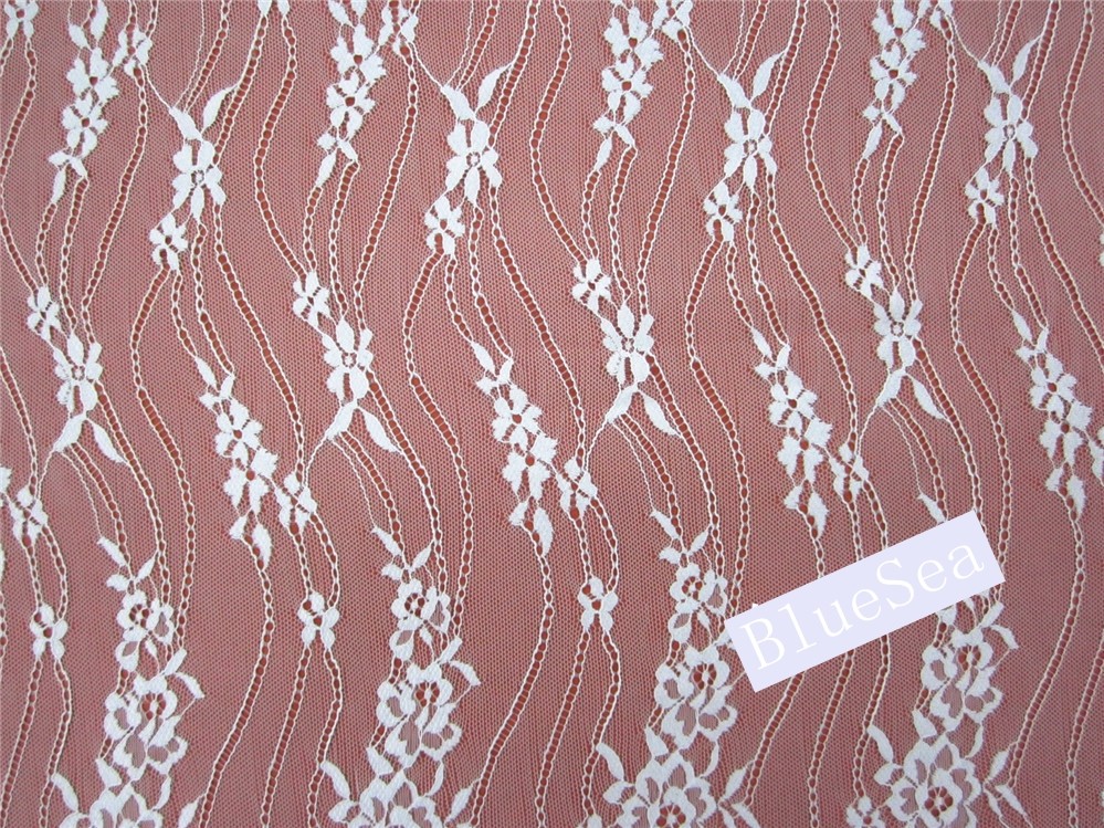 Green Environmental Protection Eyelash Lace Fabric for Wedding Dress