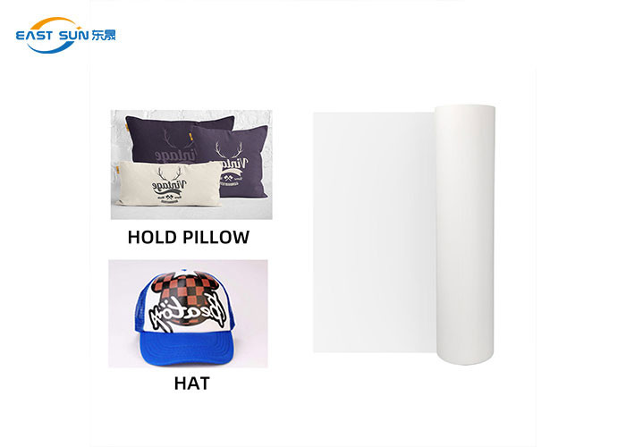 30mm 33mm 60mm Heat Transfer DTF Printing Film For DTF Printer 0.075mm Thickness 100m/Roll