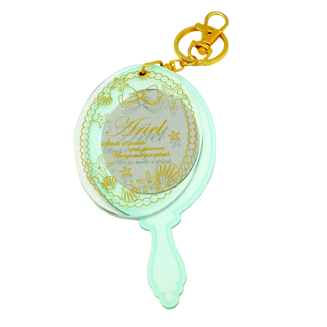 Multipurpose Cute Cartoon Hand Mirror Offset Printing Fine Workmanship