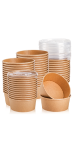Kraft Paper Bowls
