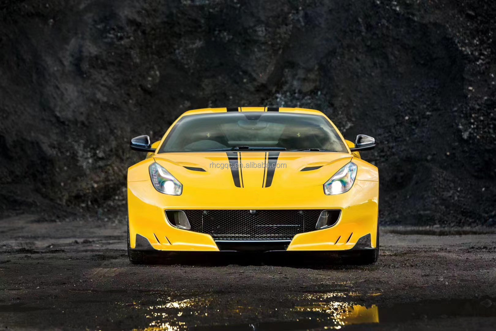New Product for Ferrari F12 Body Kit F12 Upgraded TDF Style Front and Rear Bumpers