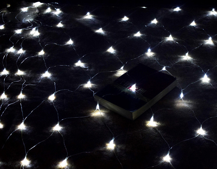 Christmas Net Mesh IP44 LED Fairy String Lights For Wedding Party Holiday