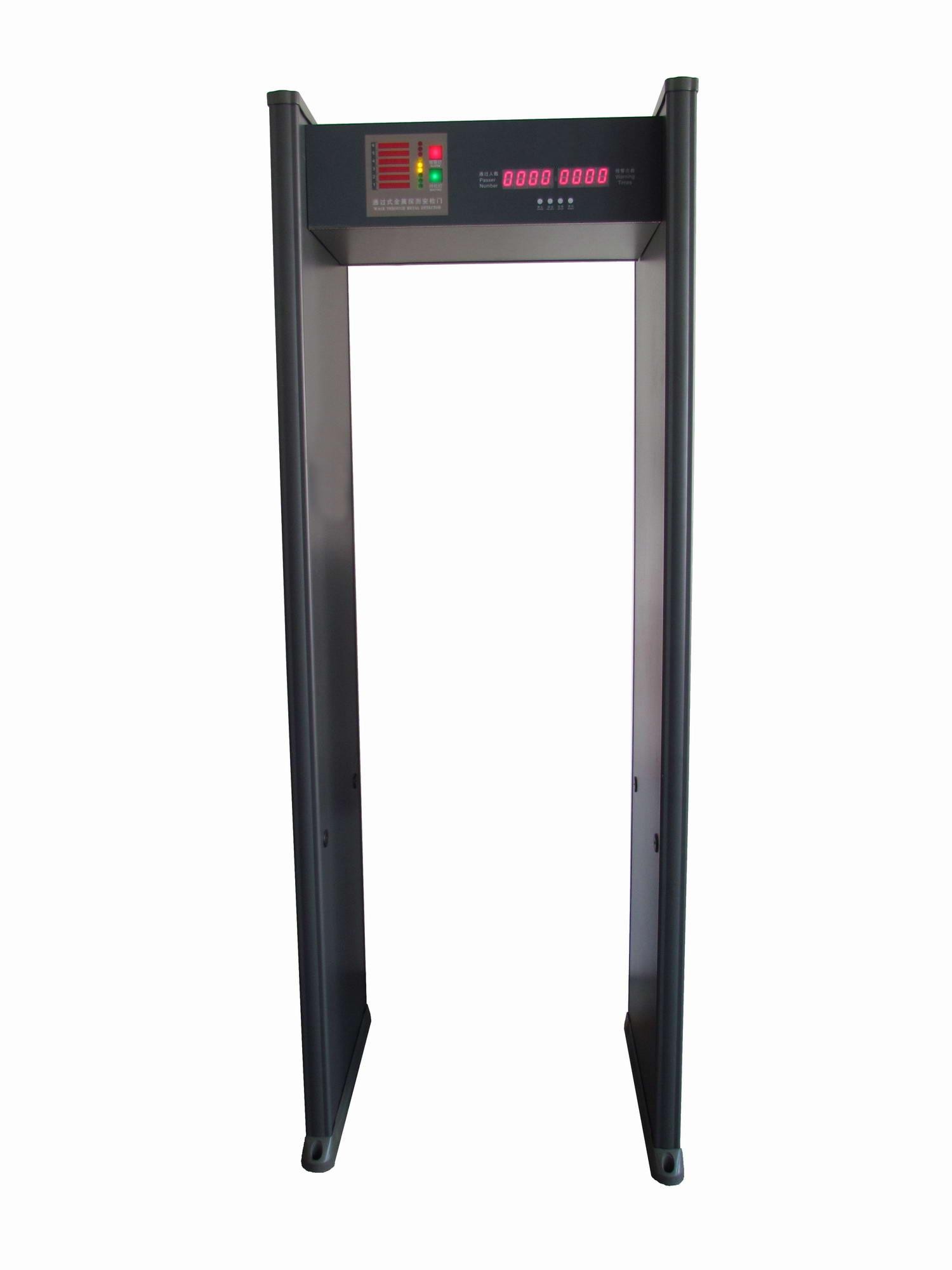 Walk through metal detector door,door frame metal detector JLS-100(6 Detection Zones)