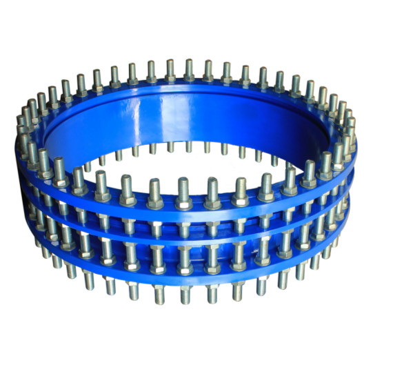 EN124 DI Galvanized Carbon Steel Universal Gibault Coupling PE/PVC/Steel Pipe Connector