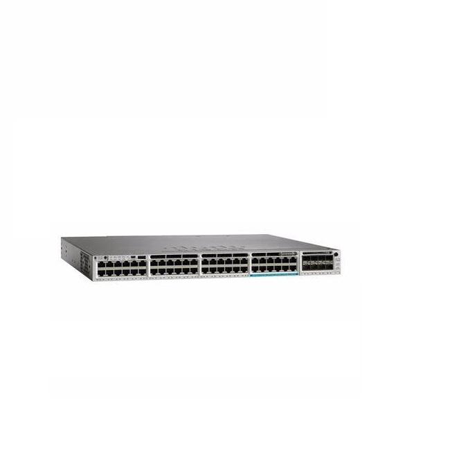 Cisco 3850 48 Port 10/100/1000 Ethernet UPOE Switch WS-C3850-12X48U-L Private Mold Not Applicable Workstation Ready