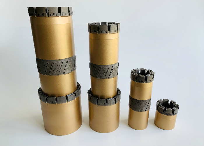 W Profile Impregnated Diamond Core Bit, IMP Bit 12mm Soft Formation B/WL Mineral Exploration High Speed Fast Penetratio