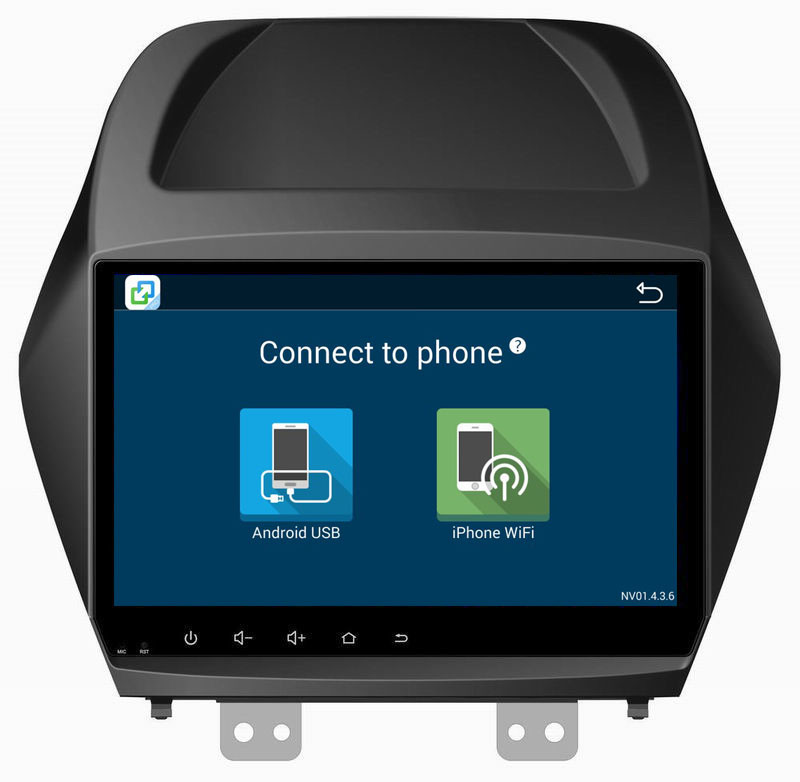 Ouchuangbo auto radio gps navigation android 8.1 for Hyundai IX35 with 1080P video music bluetooth steering wheel contro