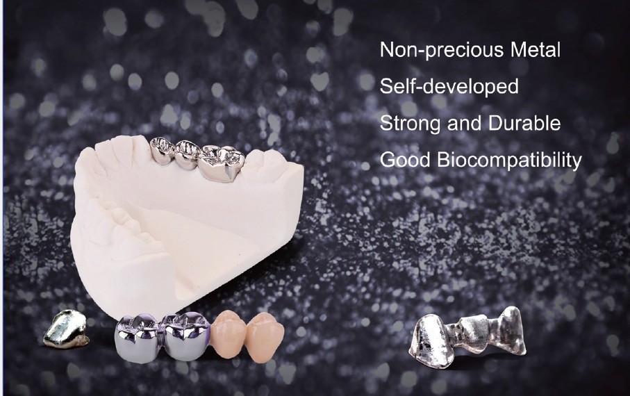 Sliver Dental Base Metal Alloys Removable Prosthesis For CAD CAM Open System