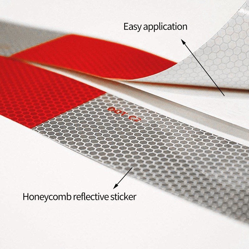 Custom 2 inch*150feet Retro DOT C2 Reflective Tape Stickers For Trailers Trucks