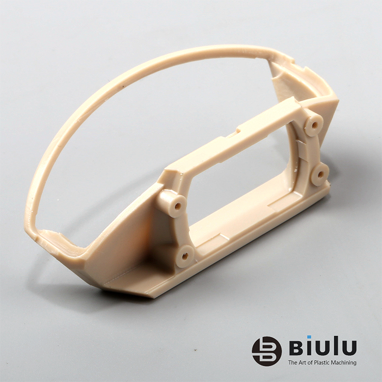 Nylon Peek PMMA PC Custom Plastic Machining Cnc Machined Part High Performance