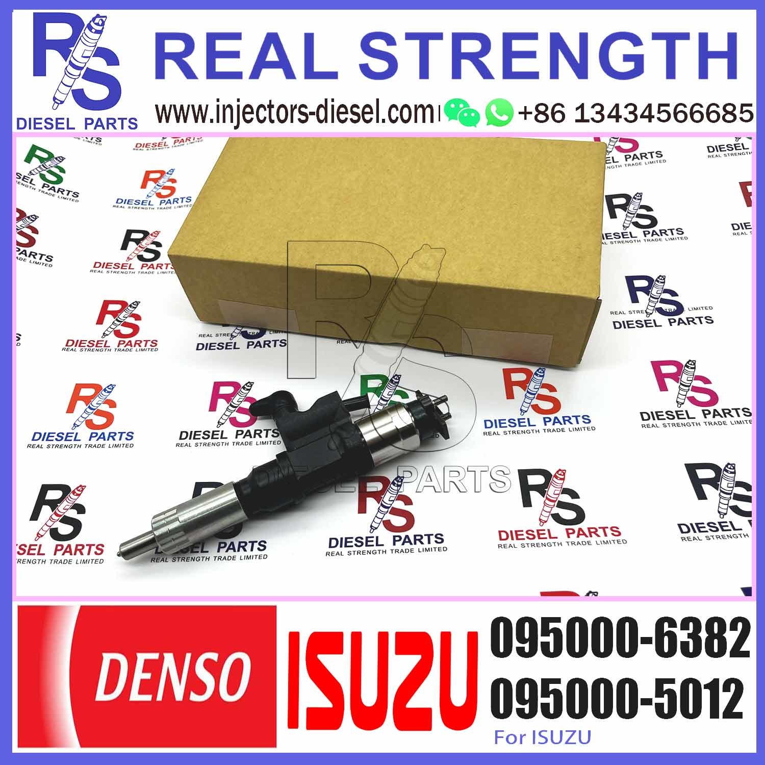 Diesel Fuel Common Rail Injector 095000-6384 095000-6383 095000-6382 095000-6381 095000-6380