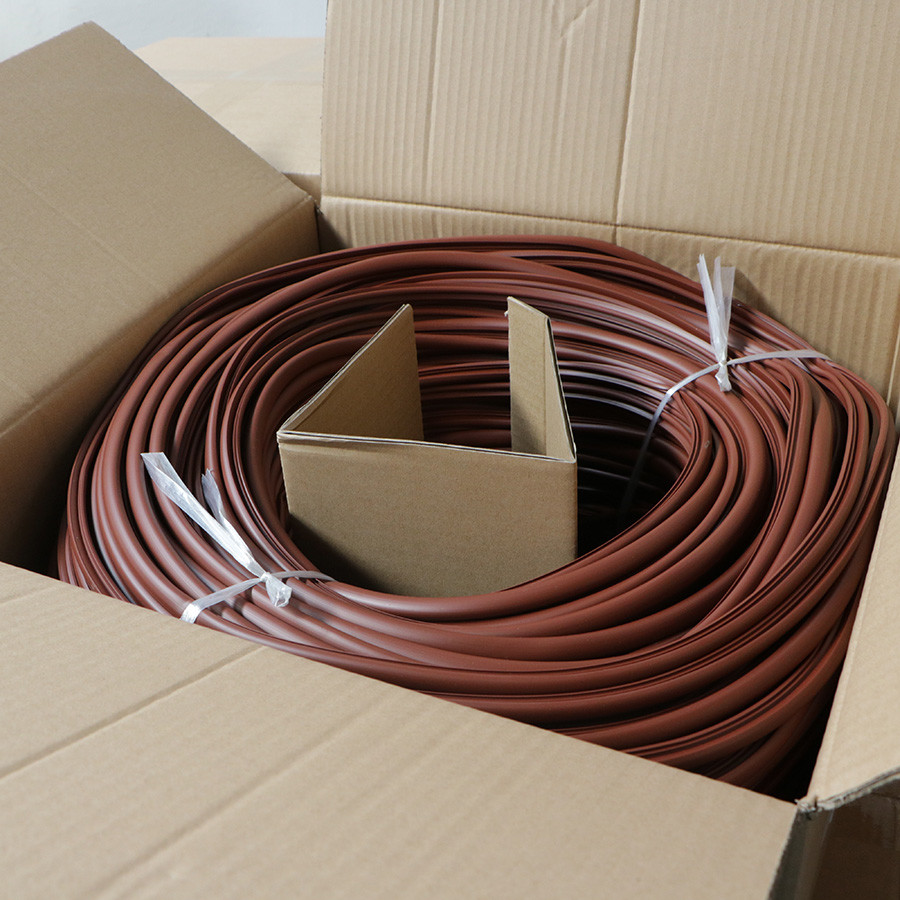 OEM PVC Rubber Strip 7*5mm For Garment Hang Bar