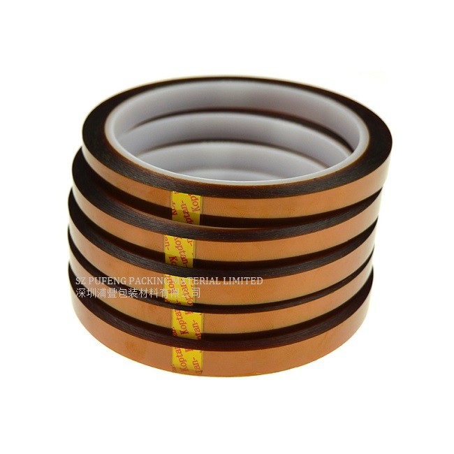 240C 0.12 Micron Kapton Polyimide Tape , 0.06mm Double Sided Polyimide Tape