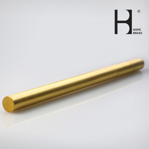 Fadeless Polished Brass Flat Bar Hbp59-1 10mm Metal Rod With Anodizing Surface