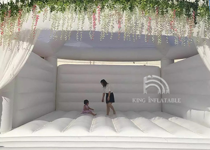 White Inflatable Wedding Bouncy Castle Inflatable Bouncy House Tent For Adults Kids