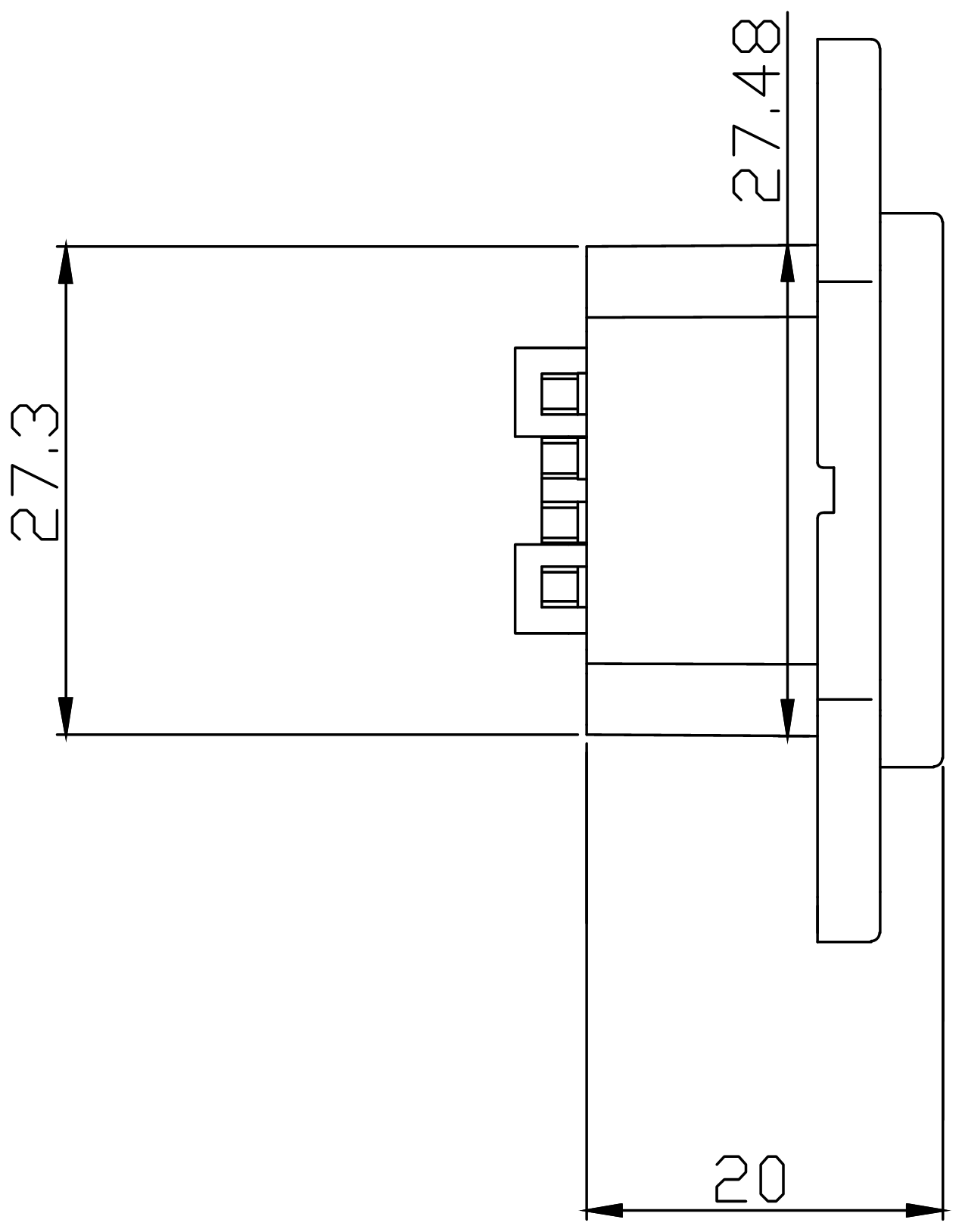 Jbocnt EV Charging Socket 2+4P EV Connector For Ebike Lithium Battery Charging / Discharging