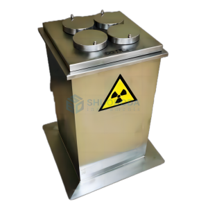 Buy cheap Mobile cup decay radiation protection lead box product