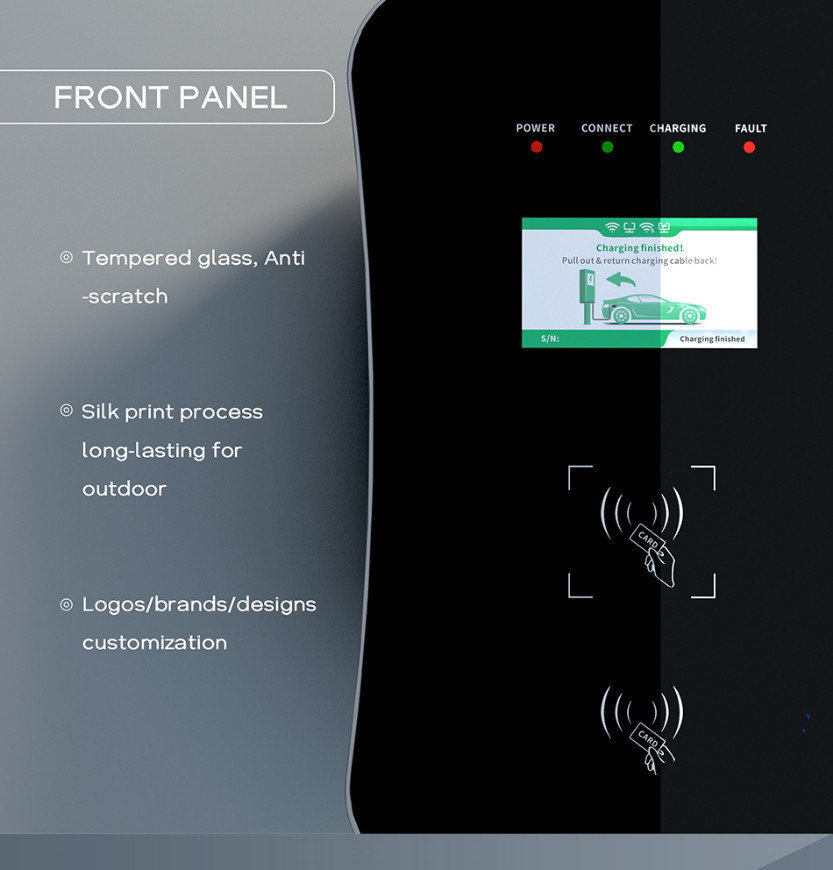 3.5kw 16A Smart EV Charger Plug And Play Or RFID Card Type 2 Home Charging Point