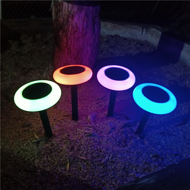 Color solar ground light panel LED waterproof underground light