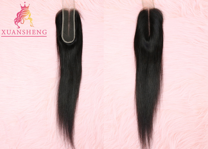 2*6 Transparents Lace Kim Closure Curticle Aligned Straight Hair