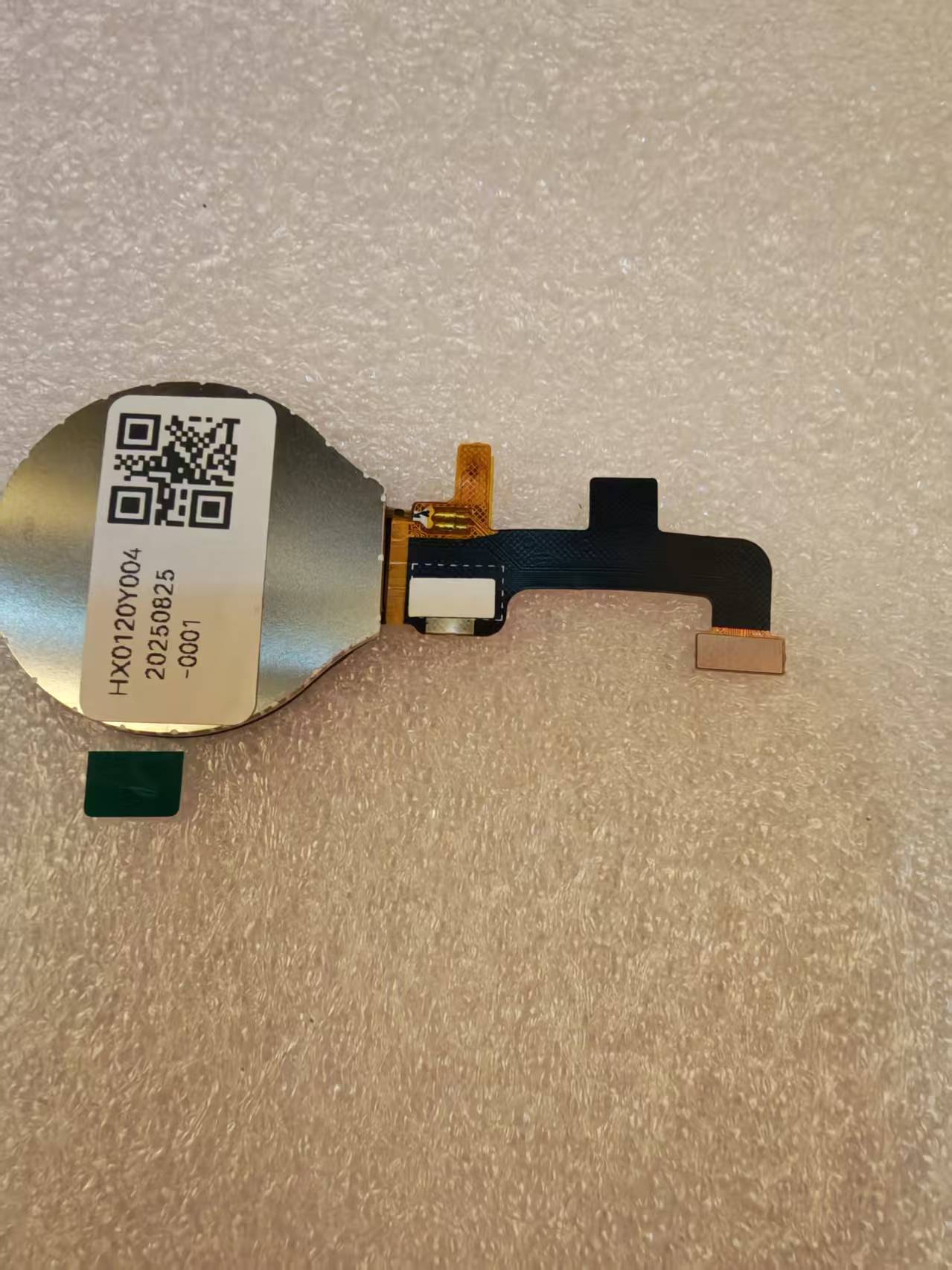 1.2 Inch Round TFT Display 240x240 Resolution MCU Interface Driving IC NV3002B 400C/D brightness