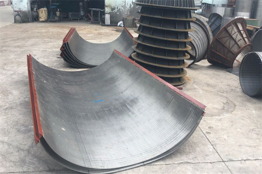 Wedge Wire Sieve Bend Static Filter Screen Panels with Corrosion Resistance for Industrial Filtration