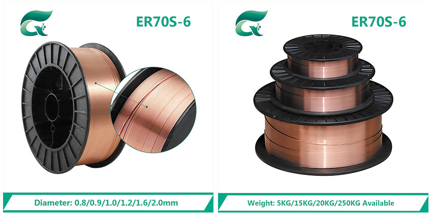 SG3 Gas Shield Mig Wire 0.8 Mm 15kg ER70S-6 Copper Coated Wire CO2 MIG Welding Wire