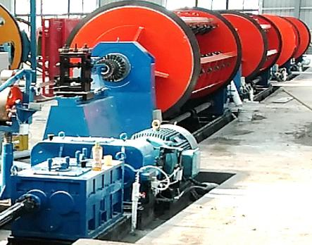 Wire Cable Rigid Frame Stranding Machine , 150RPM Power Cable Making Machine