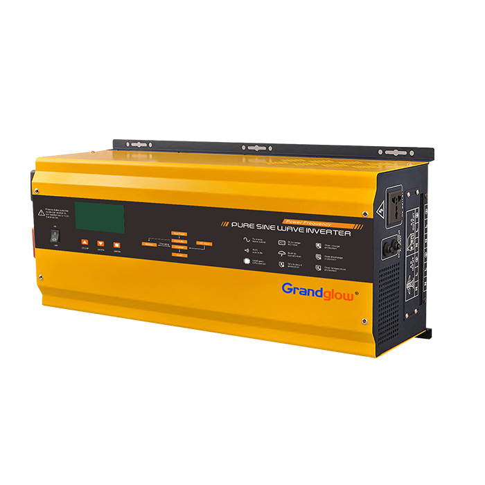 WIDE PV INPUT CAN WORK WITHOUT BATTERY 3500W HYBRID OFF GRID INVERTER WITH 24V 80A MPPT CONTROLLER BUILT IN