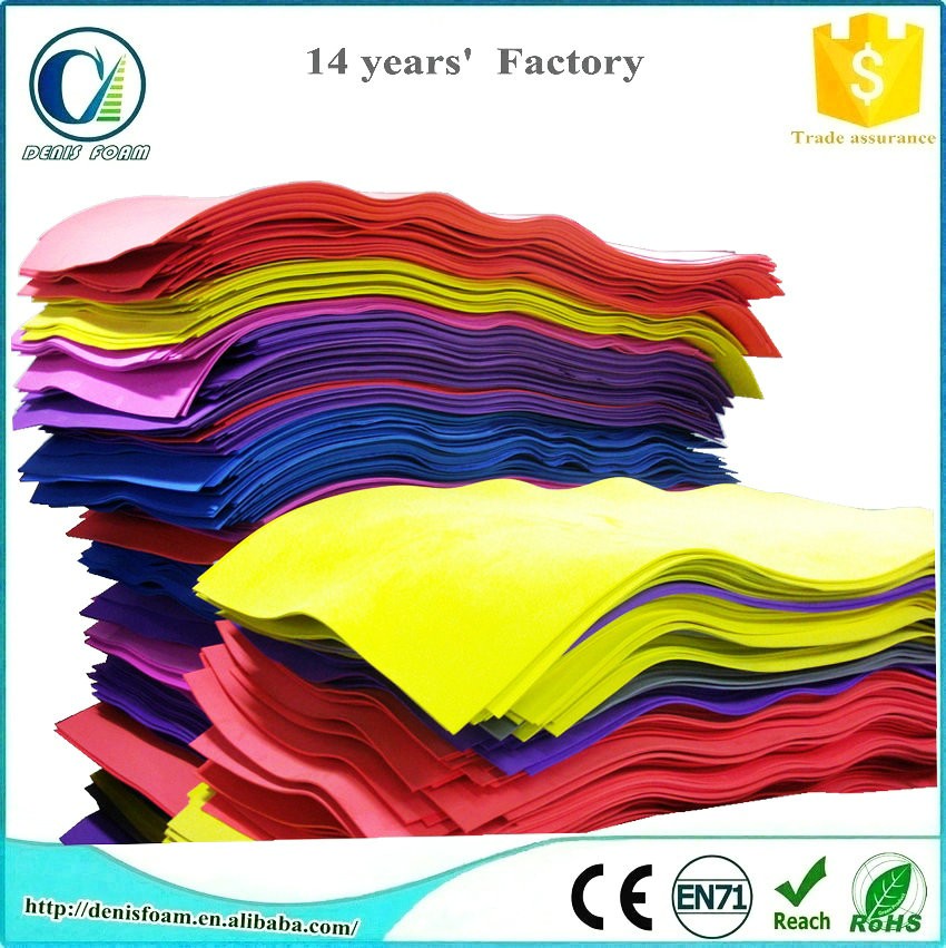 1cm thickness eva foam of all colors