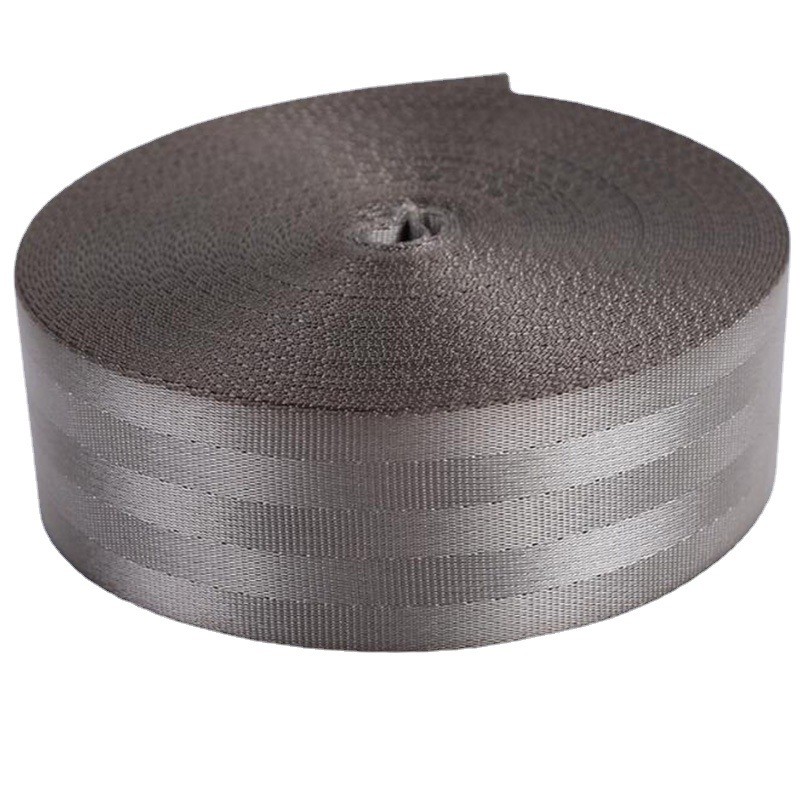 UHMWPE Seatbelt Webbing By The Yard Polyester Nylon Seatbelt Webbing
