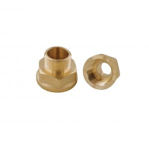 Buy cheap DIN 259 Male Thread 1 inch Brass Pipe Fittings product