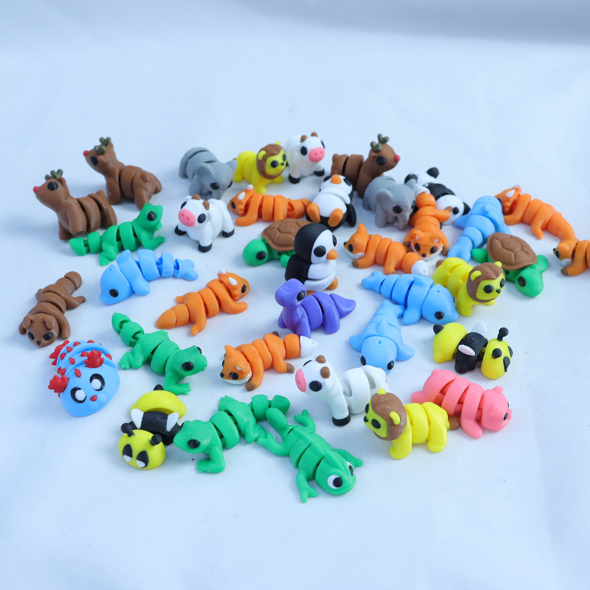 3D Printing Of Various Cute Animal Accessories, Providing Customized Printing Services