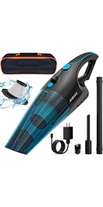 Handheld  Vacuum Cordless  with Carry Bag