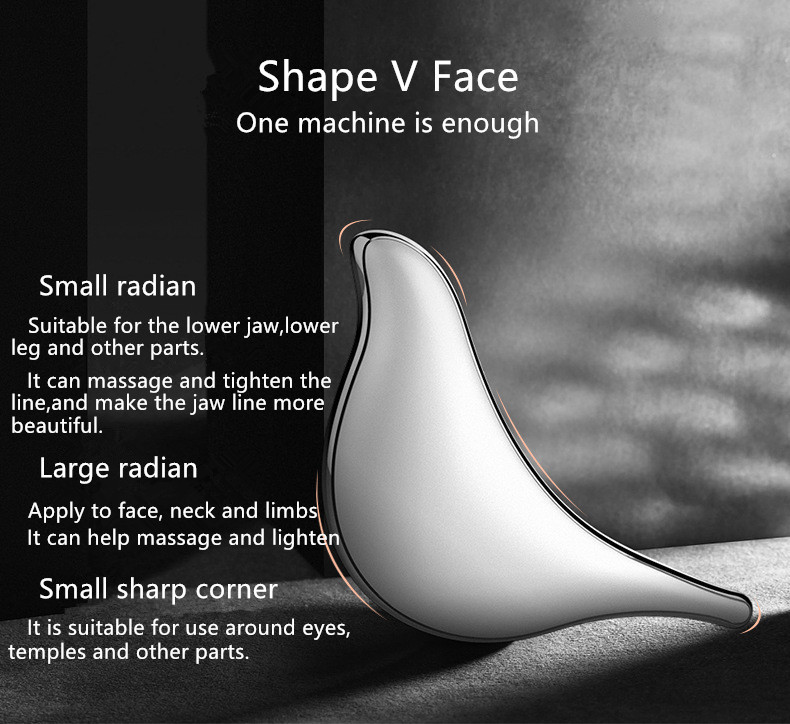 ABS Gus Sha RF Skin Tightening Device Microcurrent Face Tightening Device Multifunctional