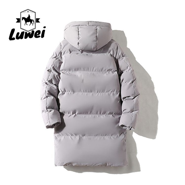 Outdoor Men Winter Coat Jacket Hoodies Thick Cotton Bubble Coats With Pockets