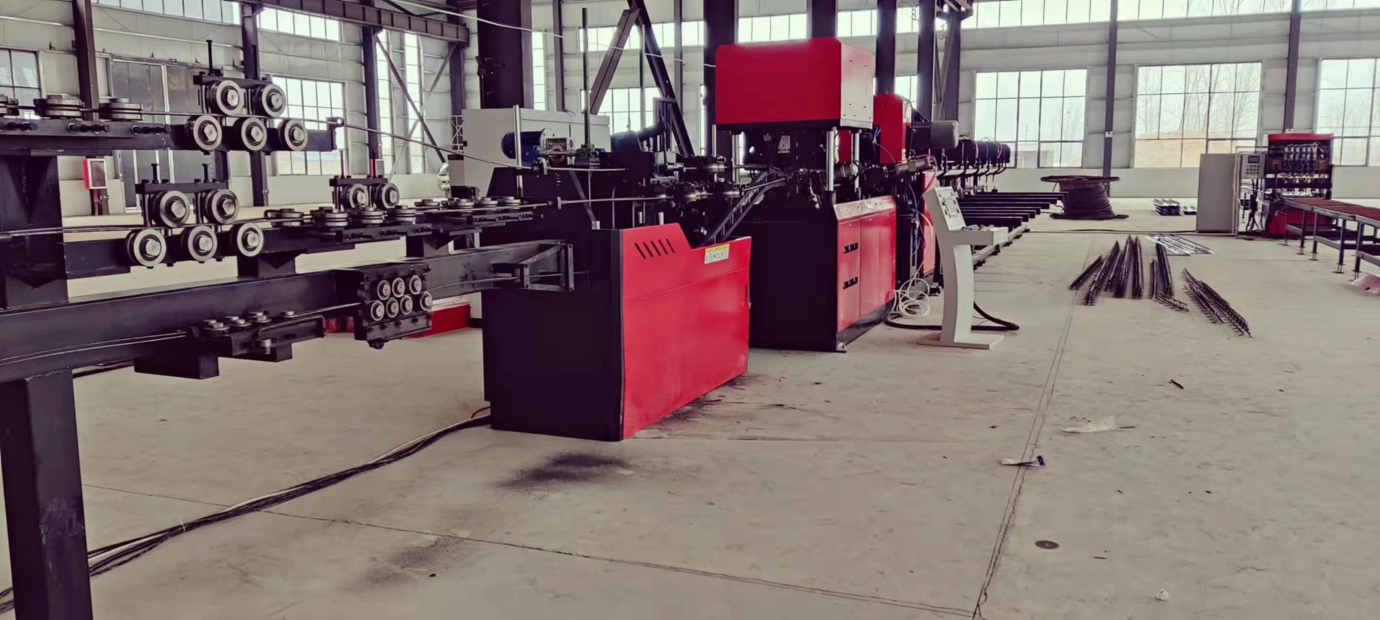 Diameter Of Side Bar 4-7mm Steel Bar Welding Machine with ±5mm/m Error In Length