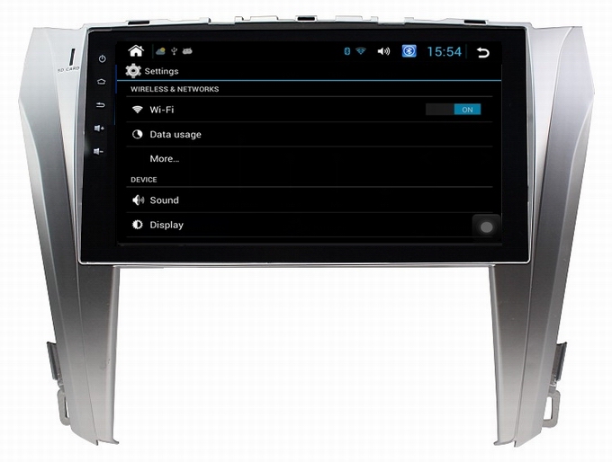 Ouchuangbo Toyota Camry 2015 car DVD gps radio android 4.2 support 1024*600 capacitive screen AUX BT