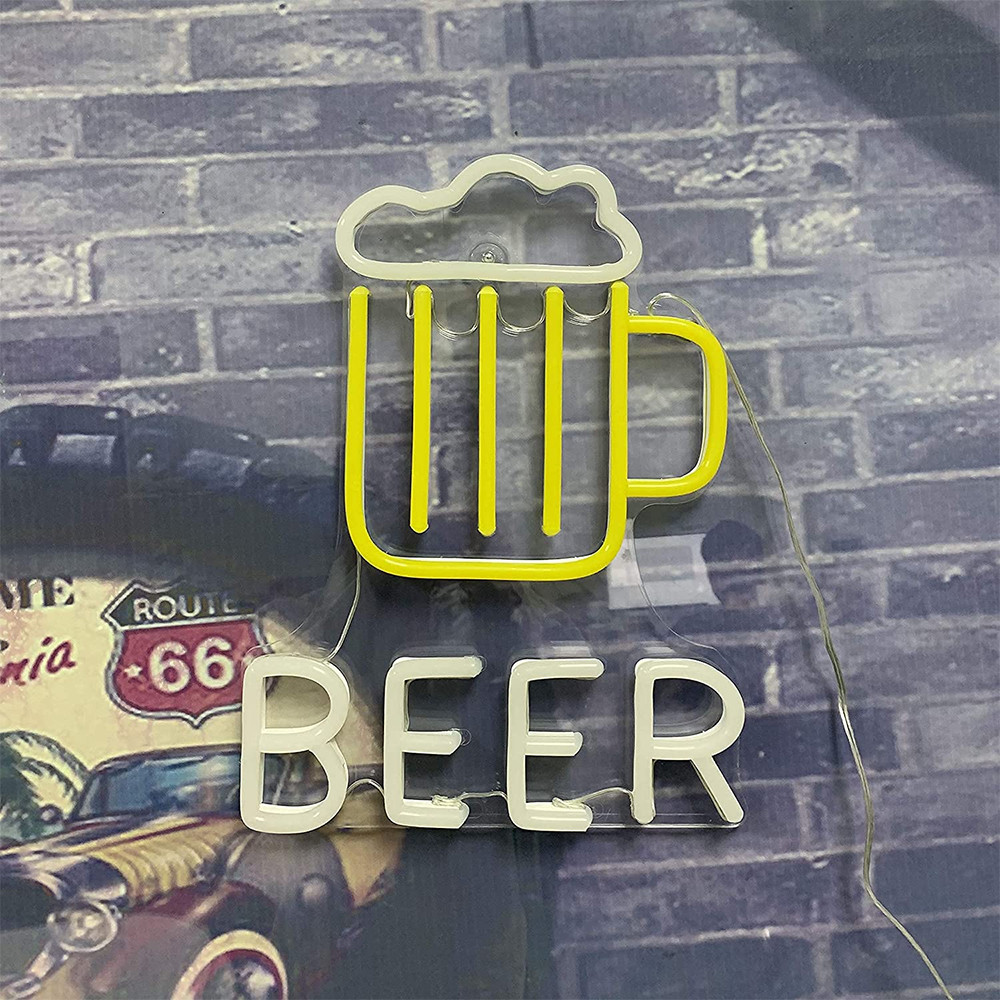 Neon signs blessed Beer neon bar signs neon beer signs