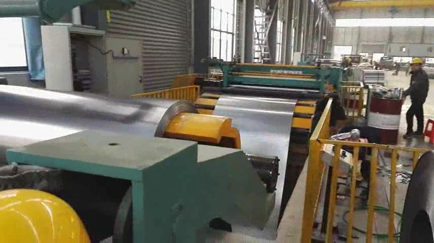 ZTZG 500~3000mm Steel Cut To Length And Slitting Machine High Speed