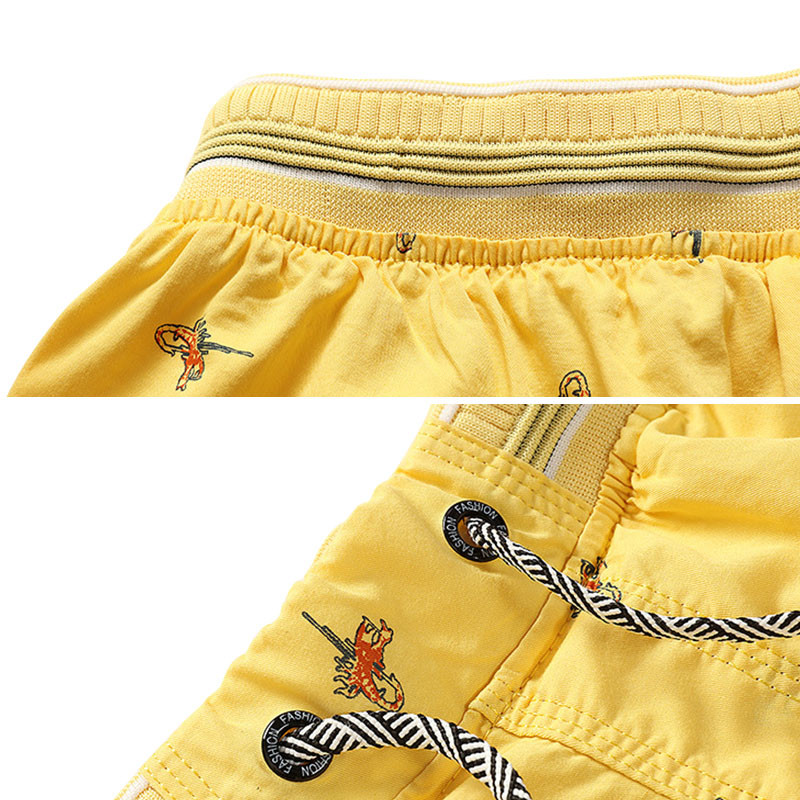 Summer men's beach pants sporty casual shorts