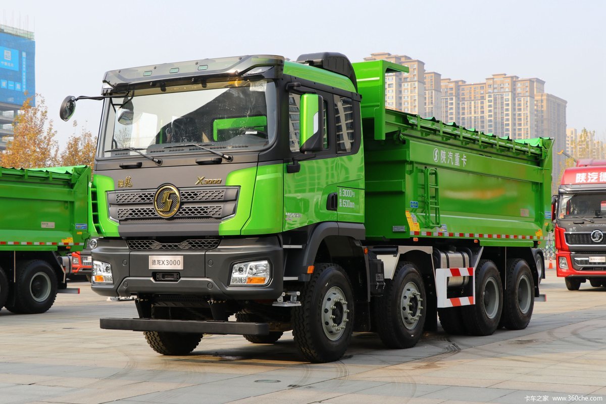 8x4 12 Wheel Shacman Dump Trucks Heavy Duty Performance for Your Road Construction