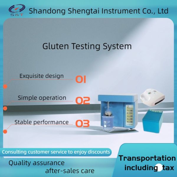 Double-head Gluten meter Wet gluten index Gluten drying Meter feed testing instrument