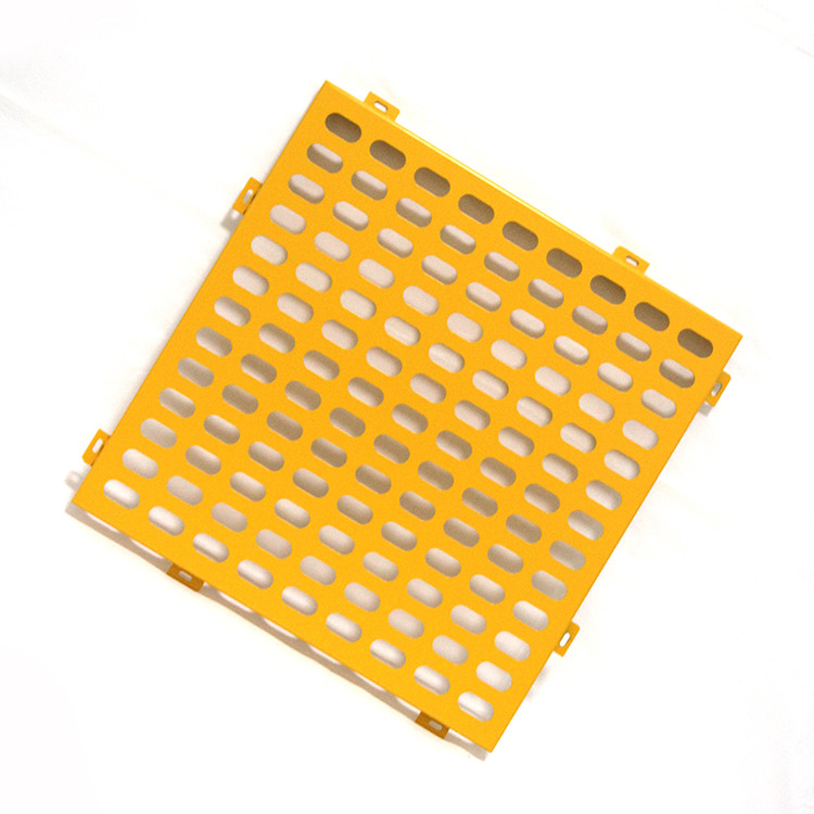 Ss304 Aluminum Round Hole Decorative Perforated Metal Sheet 4x8