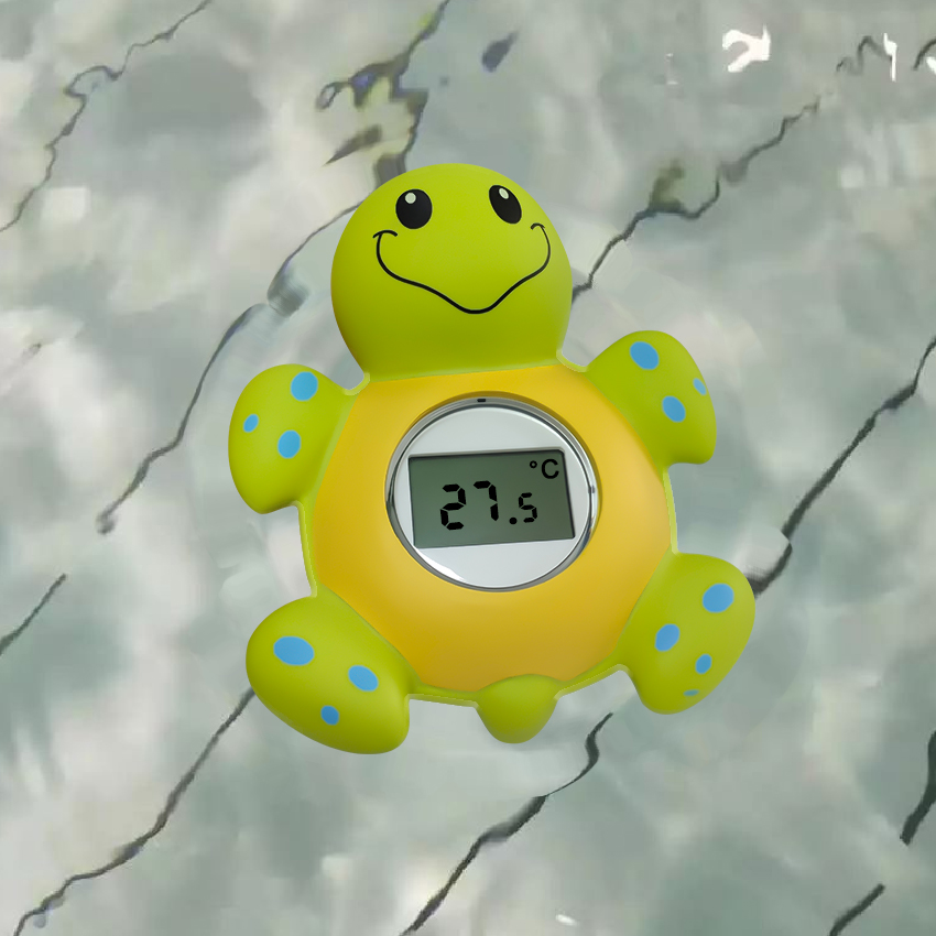 Floating Surface Multifunctional Digital Baby Bath Thermometer Various Animal Shapes