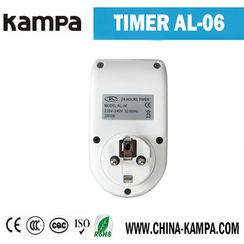 AL-06 Time Switch With Socket EUR/UK PLUG