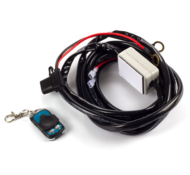 2.5m Remote Control Automotive Wiring Harness Kit With On / Off Switch
